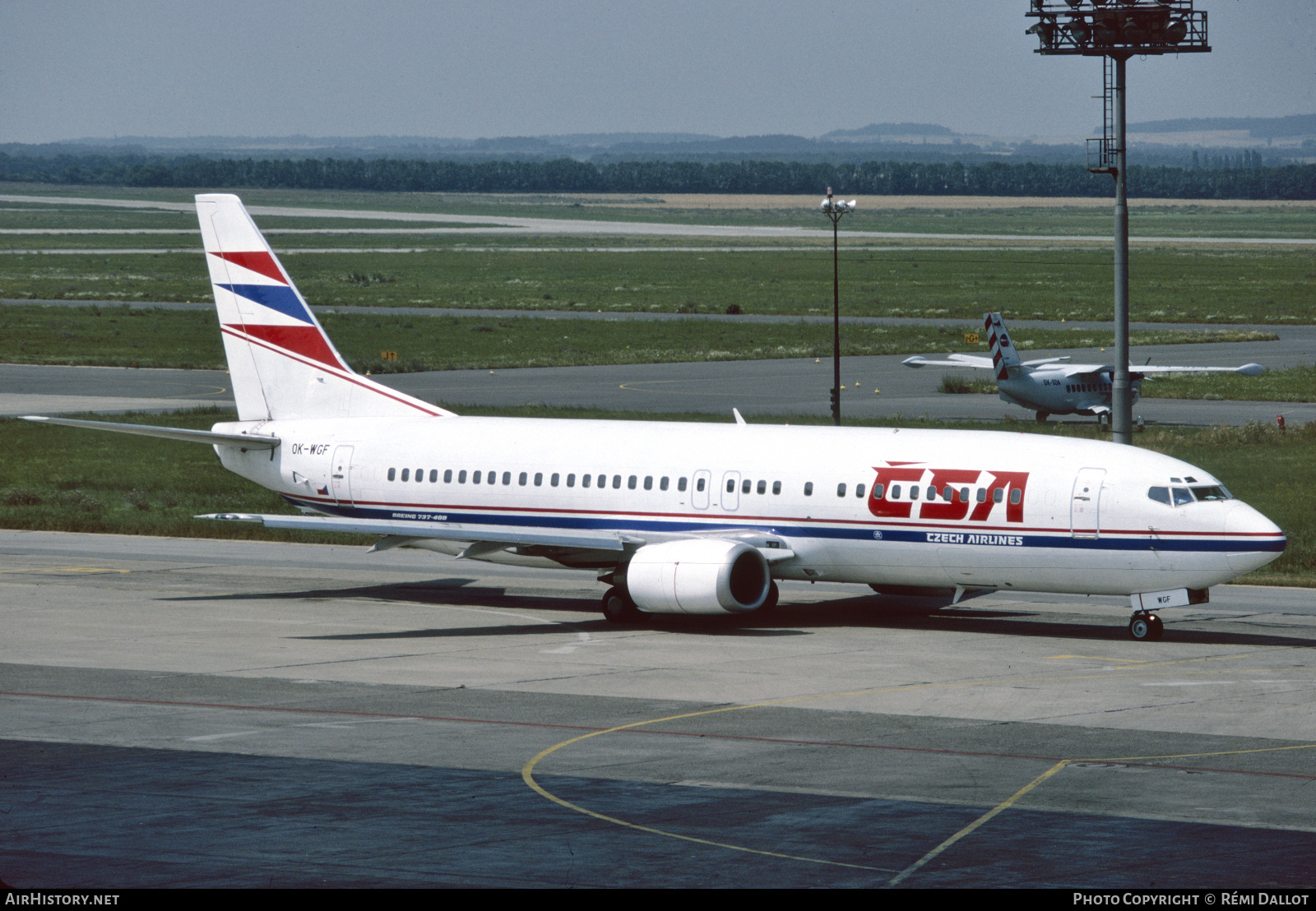 Aircraft Photo of OK-WGF | Boeing 737-4Y0 | ČSA - Czech Airlines | AirHistory.net #728239