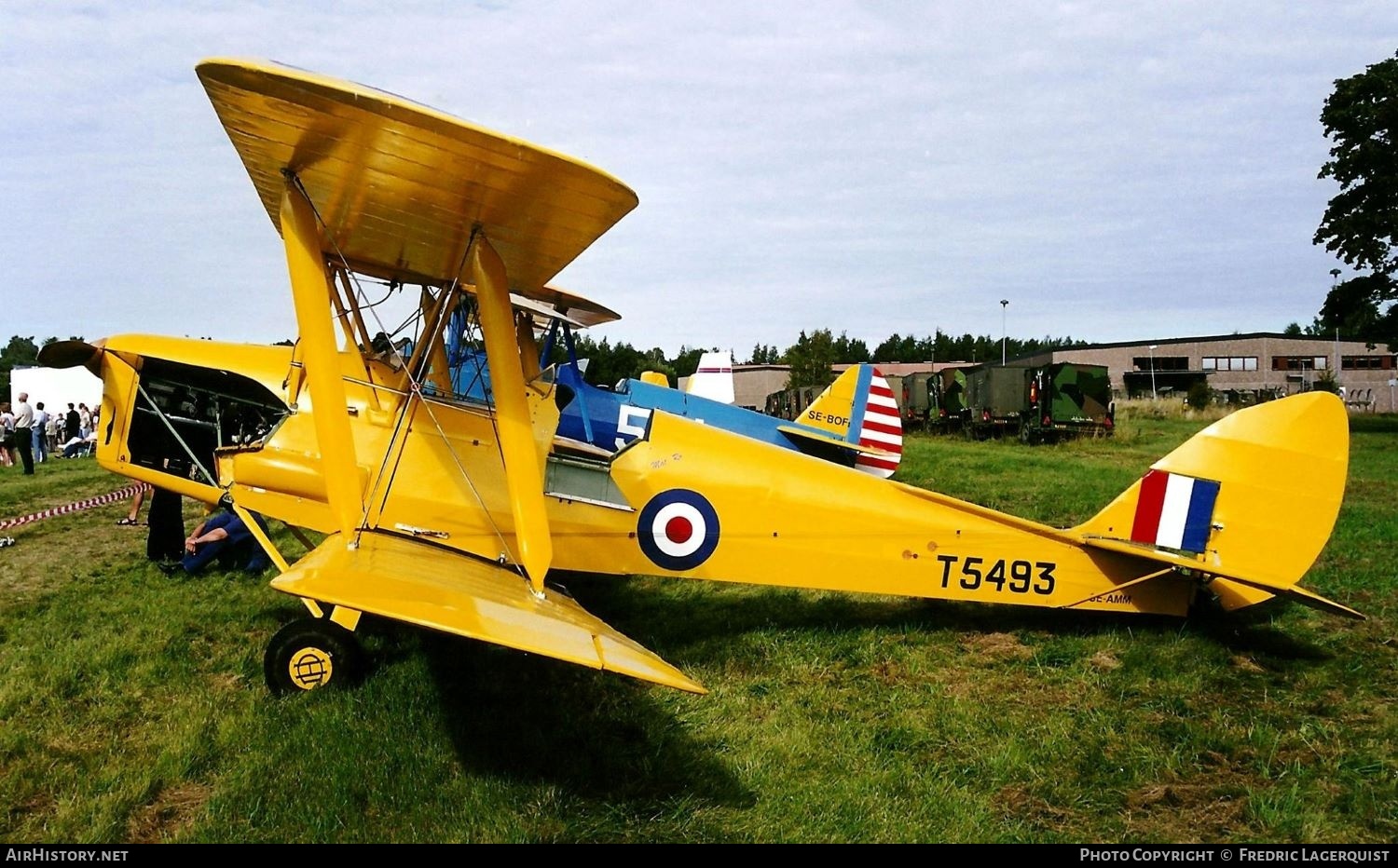 Aircraft Photo of SE-AMM / T5493 | De Havilland D.H. 82A Tiger Moth | UK - Air Force | AirHistory.net #728248