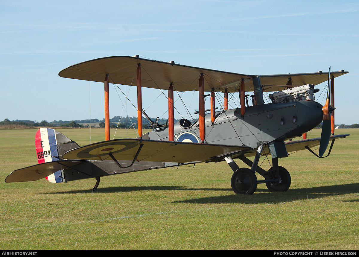 Aircraft Photo of G-CDLI / E8894 | Airco DH-9 | UK - Air Force | AirHistory.net #728256