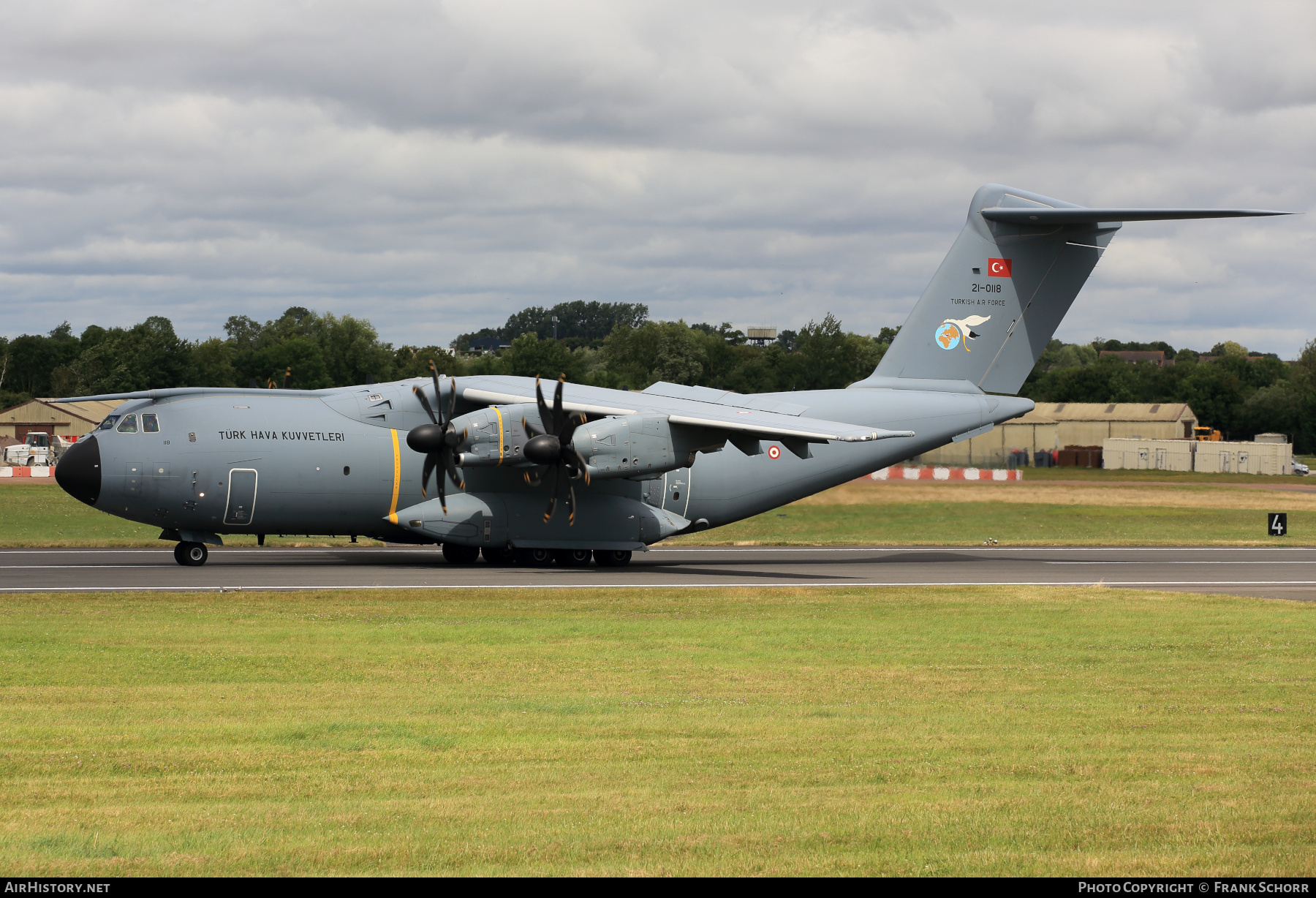 Aircraft Photo of 21-0118 | Airbus A400M Atlas | Turkey - Air Force | AirHistory.net #728263