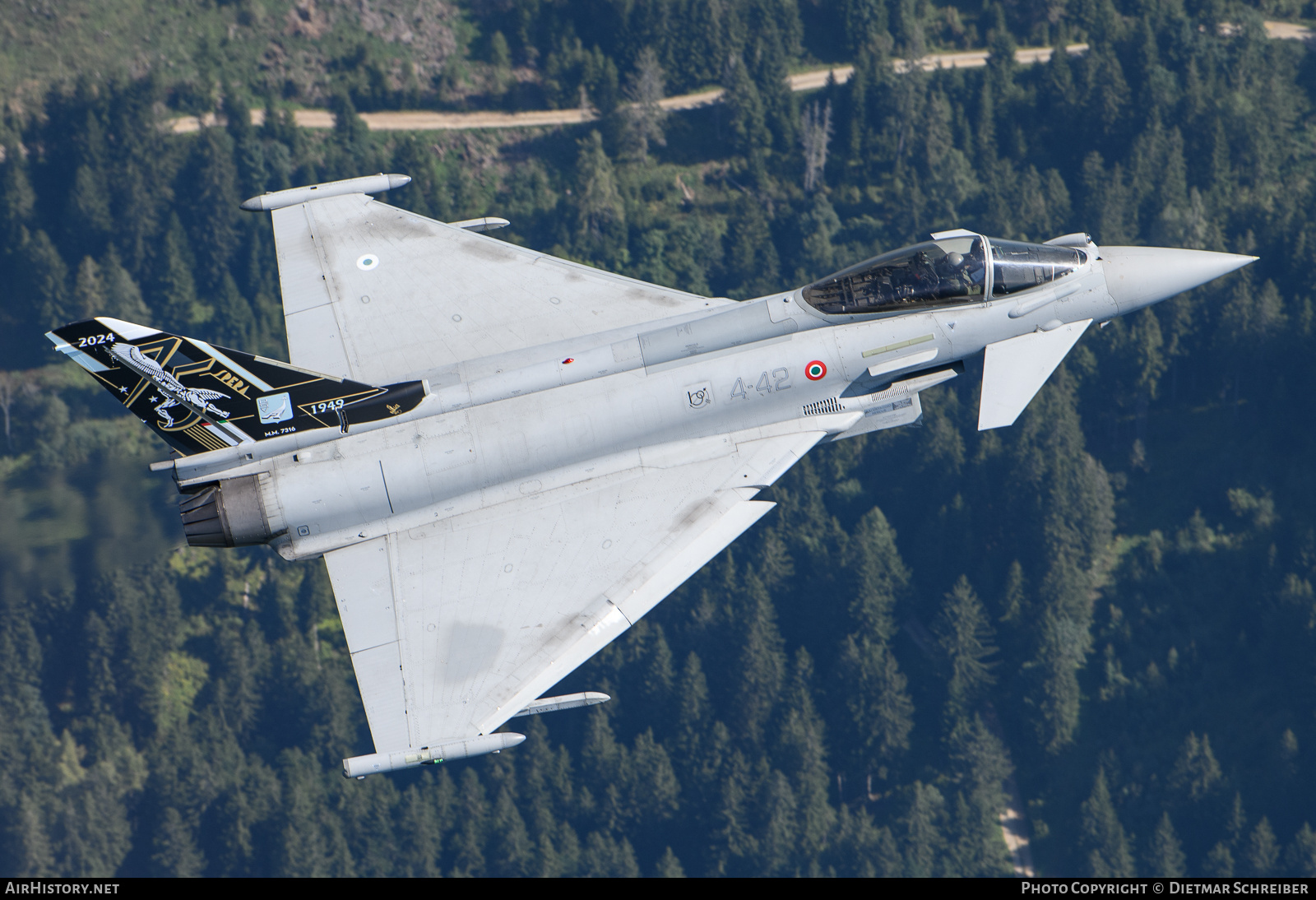 Aircraft Photo of MM7316 | Eurofighter F-2000A Typhoon | Italy - Air Force | AirHistory.net #728296