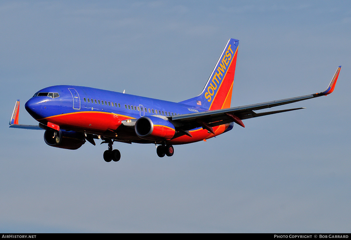 Aircraft Photo of N286WN | Boeing 737-7H4 | Southwest Airlines | AirHistory.net #728300