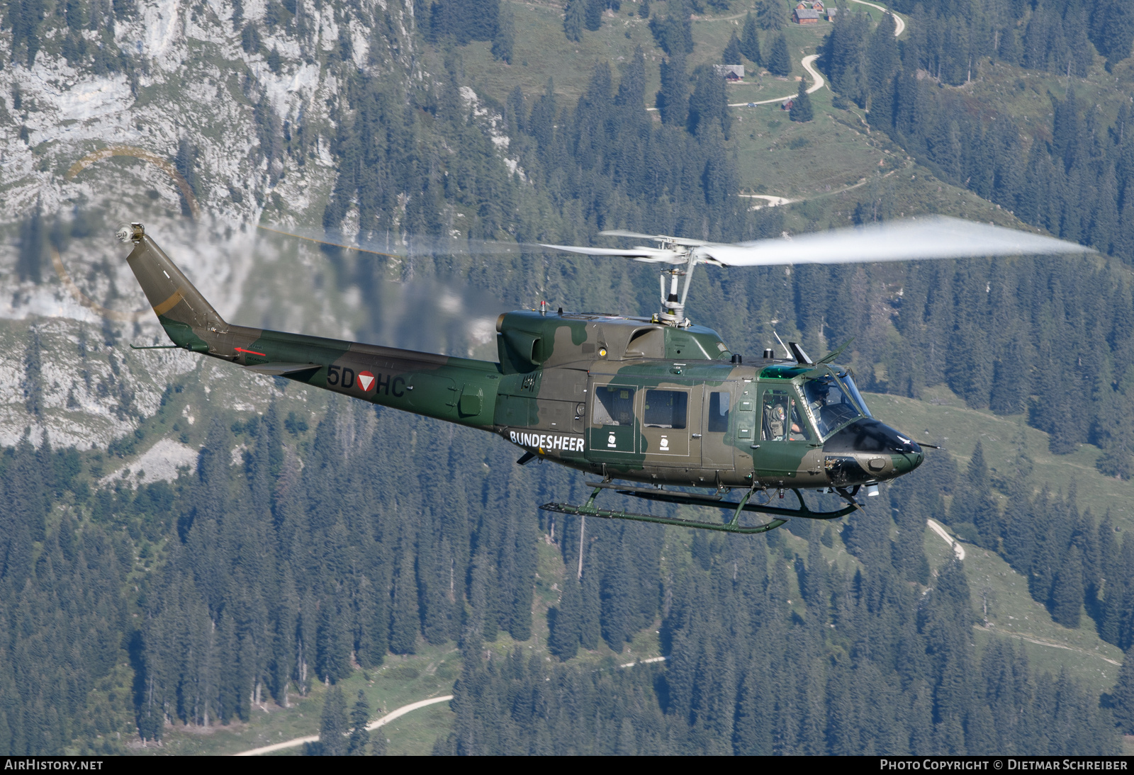 Aircraft Photo of 5D-HC | Agusta AB-212 | Austria - Air Force | AirHistory.net #728309