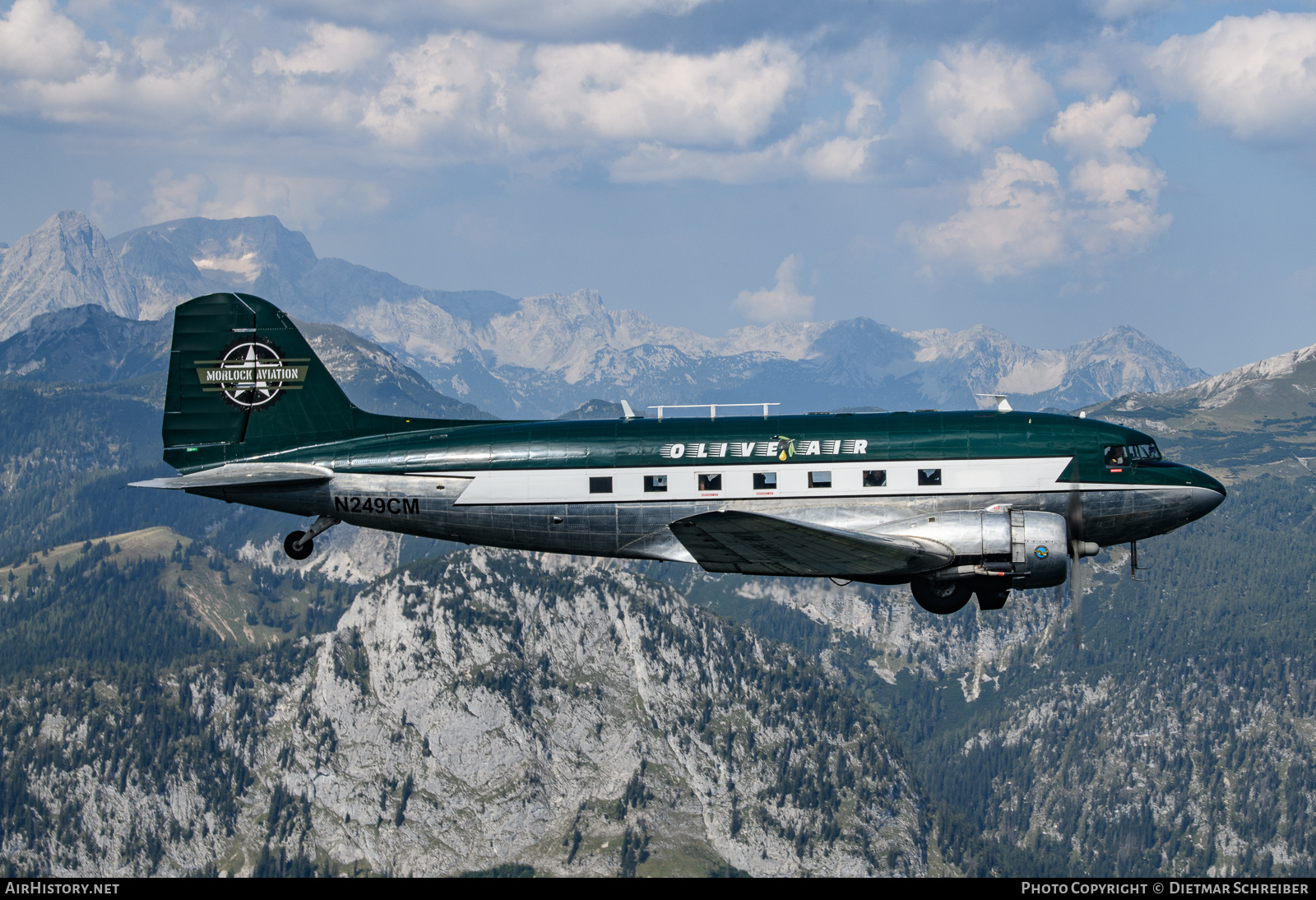 Aircraft Photo of N249CM | Douglas C-47A Skytrain | Morlock Aviation | Olive Air | AirHistory.net #728312