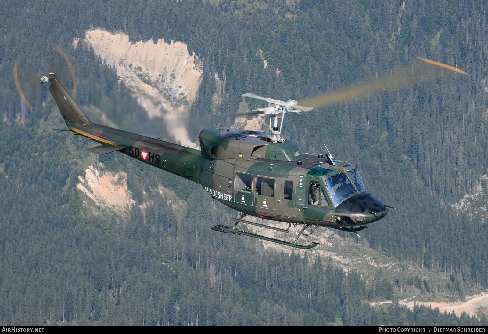 Aircraft Photo of 5D-HS | Agusta AB-212 | Austria - Air Force | AirHistory.net #728314