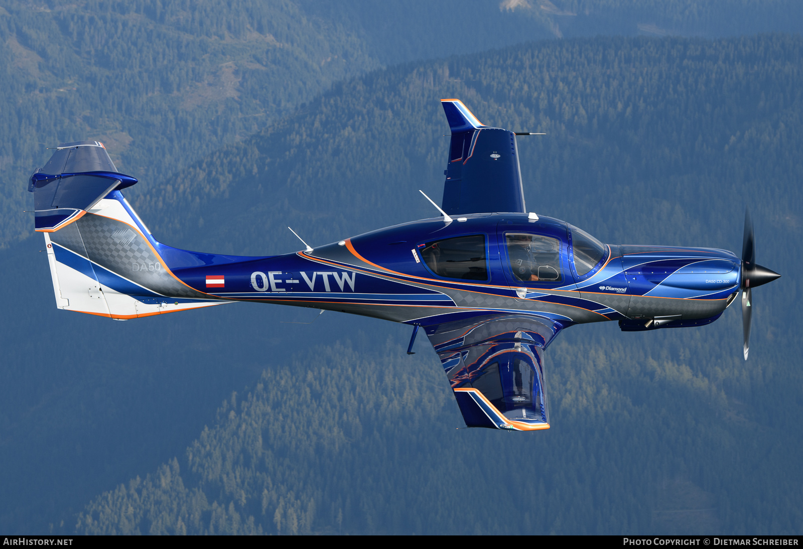 Aircraft Photo of OE-VTW | Diamond DA50 RG | AirHistory.net #728318