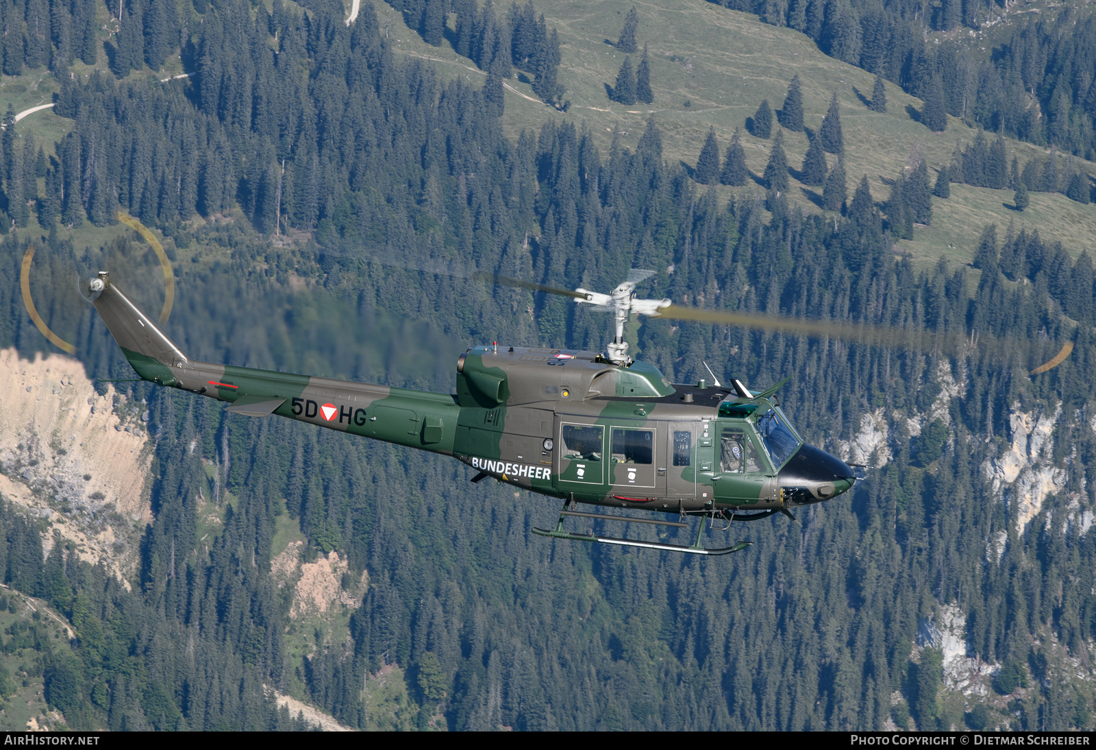 Aircraft Photo of 5D-HG | Agusta AB-212 | Austria - Air Force | AirHistory.net #728321