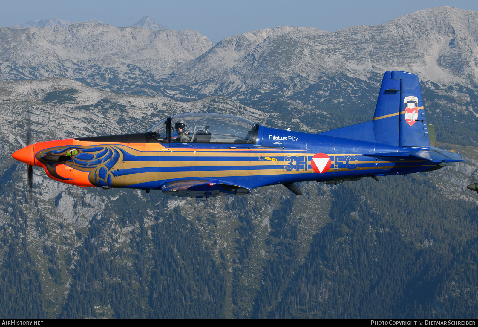 Aircraft Photo of 3H-FC | Pilatus PC-7 | Austria - Air Force | AirHistory.net #728330