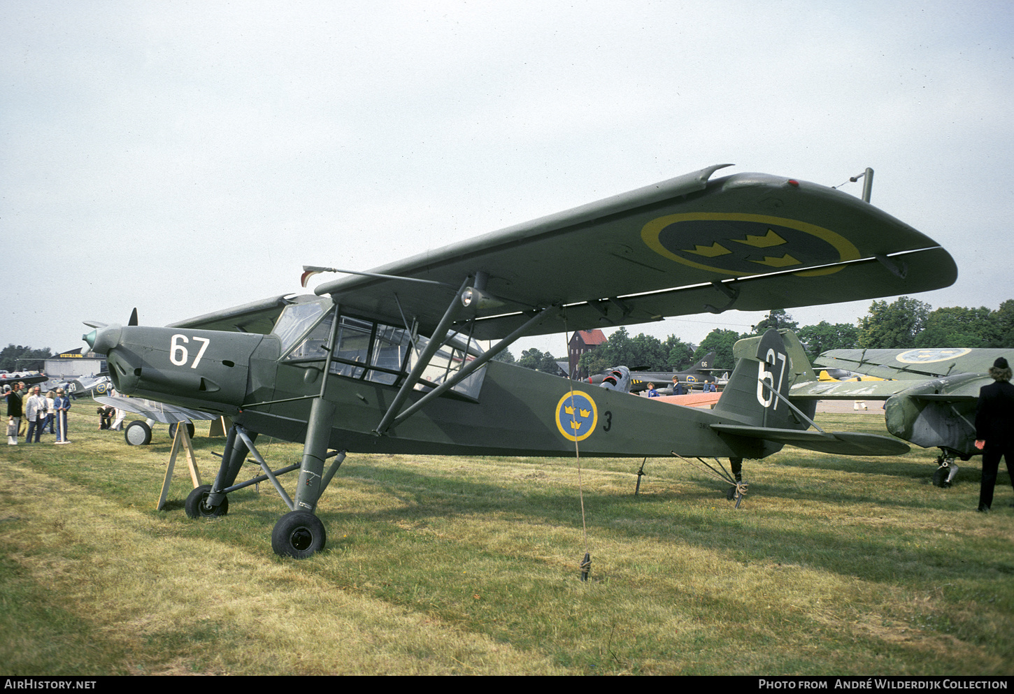 Aircraft Photo of 3812 | Fieseler S-14B Storch (Fi-156C-3/Trop) | Sweden - Air Force | AirHistory.net #728342