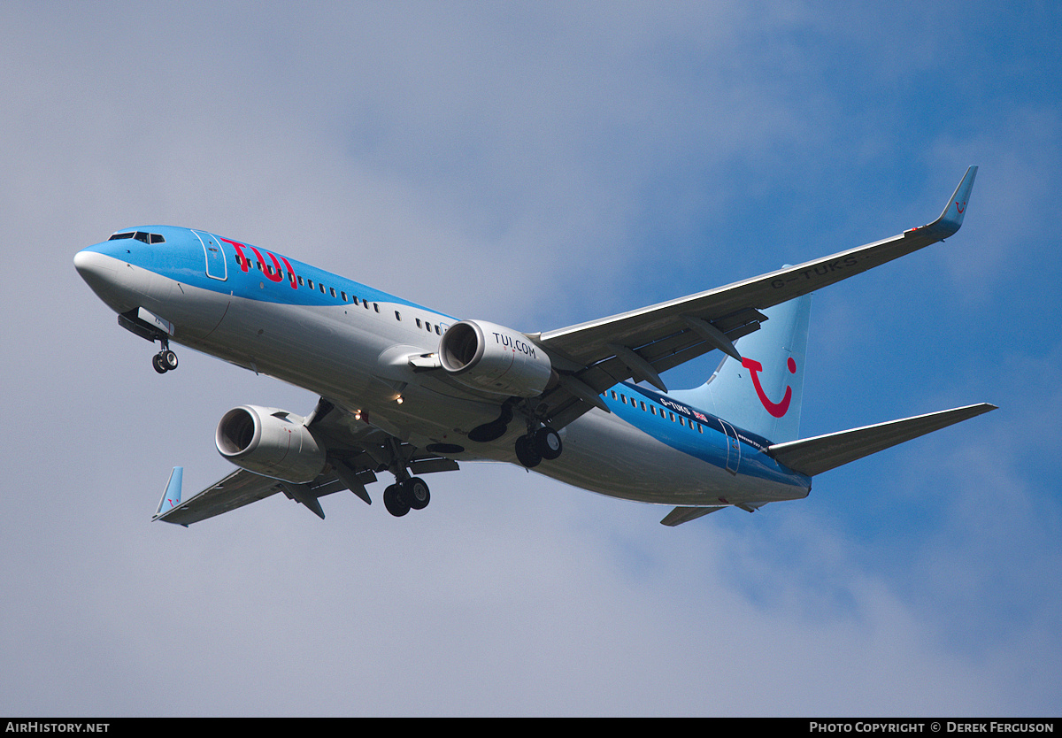 Aircraft Photo of G-TUKS | Boeing 737-8K5 | TUI | AirHistory.net #728349