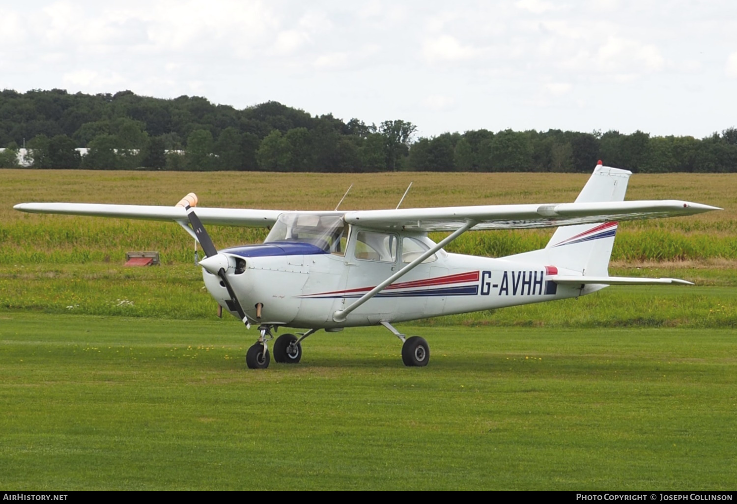 Aircraft Photo of G-AVHH | Reims F172H | AirHistory.net #728353