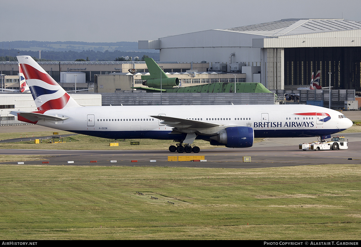 Aircraft Photo of G-ZZZB | Boeing 777-236 | British Airways | AirHistory.net #728383