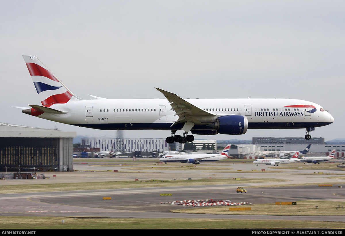 Aircraft Photo of G-ZBKJ | Boeing 787-9 Dreamliner | British Airways | AirHistory.net #728387