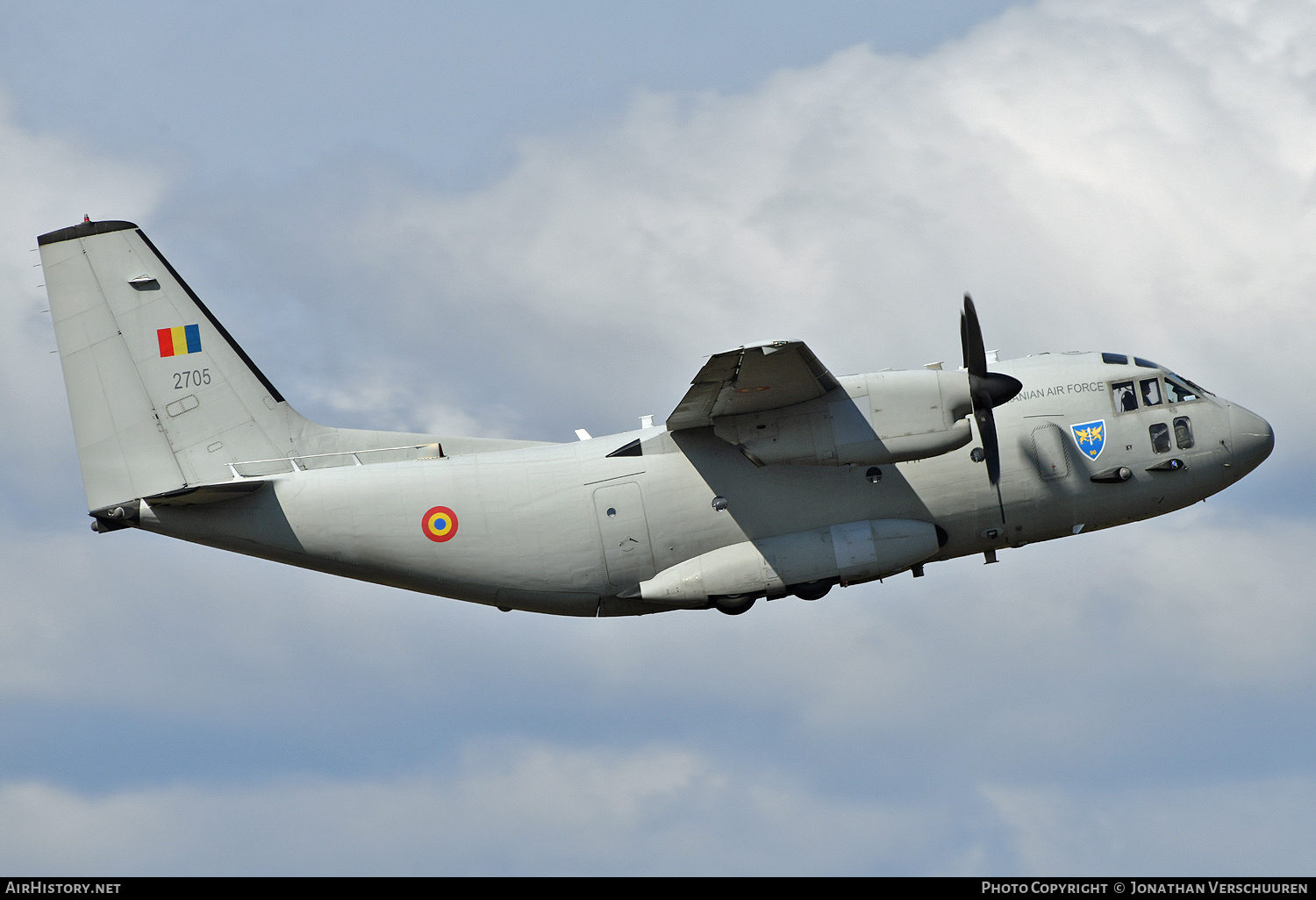 Aircraft Photo of 2705 | Alenia C-27J Spartan | Romania - Air Force | AirHistory.net #728416