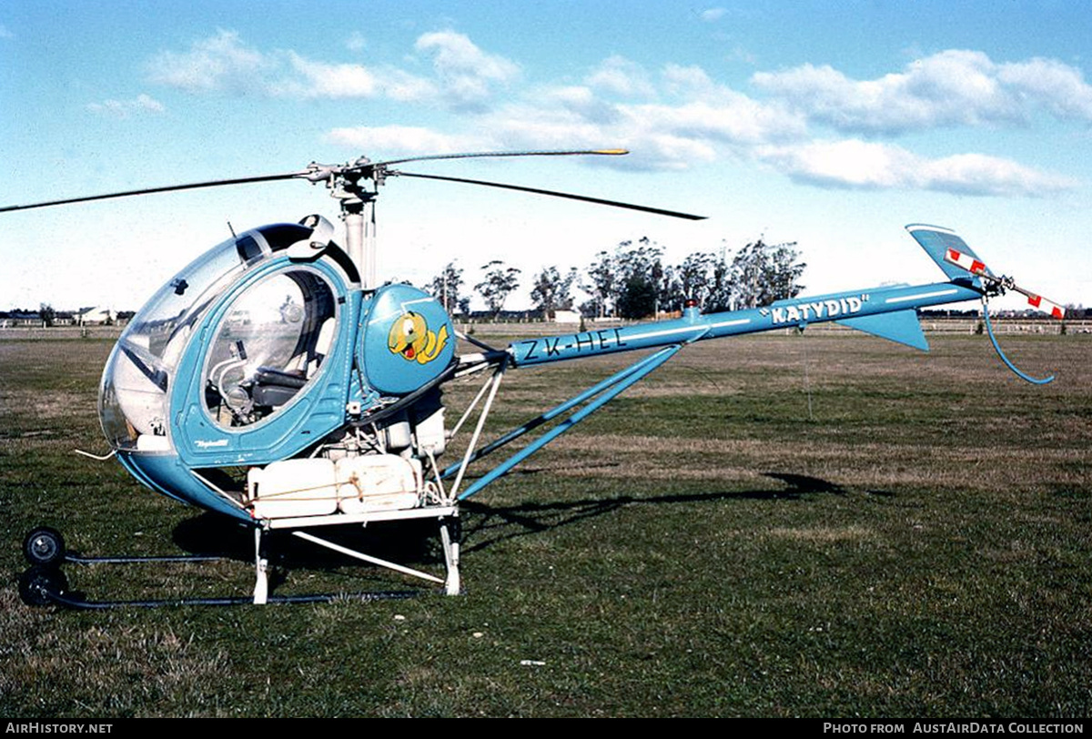 Aircraft Photo of ZK-HEC | Hughes 269A | AirHistory.net #728442
