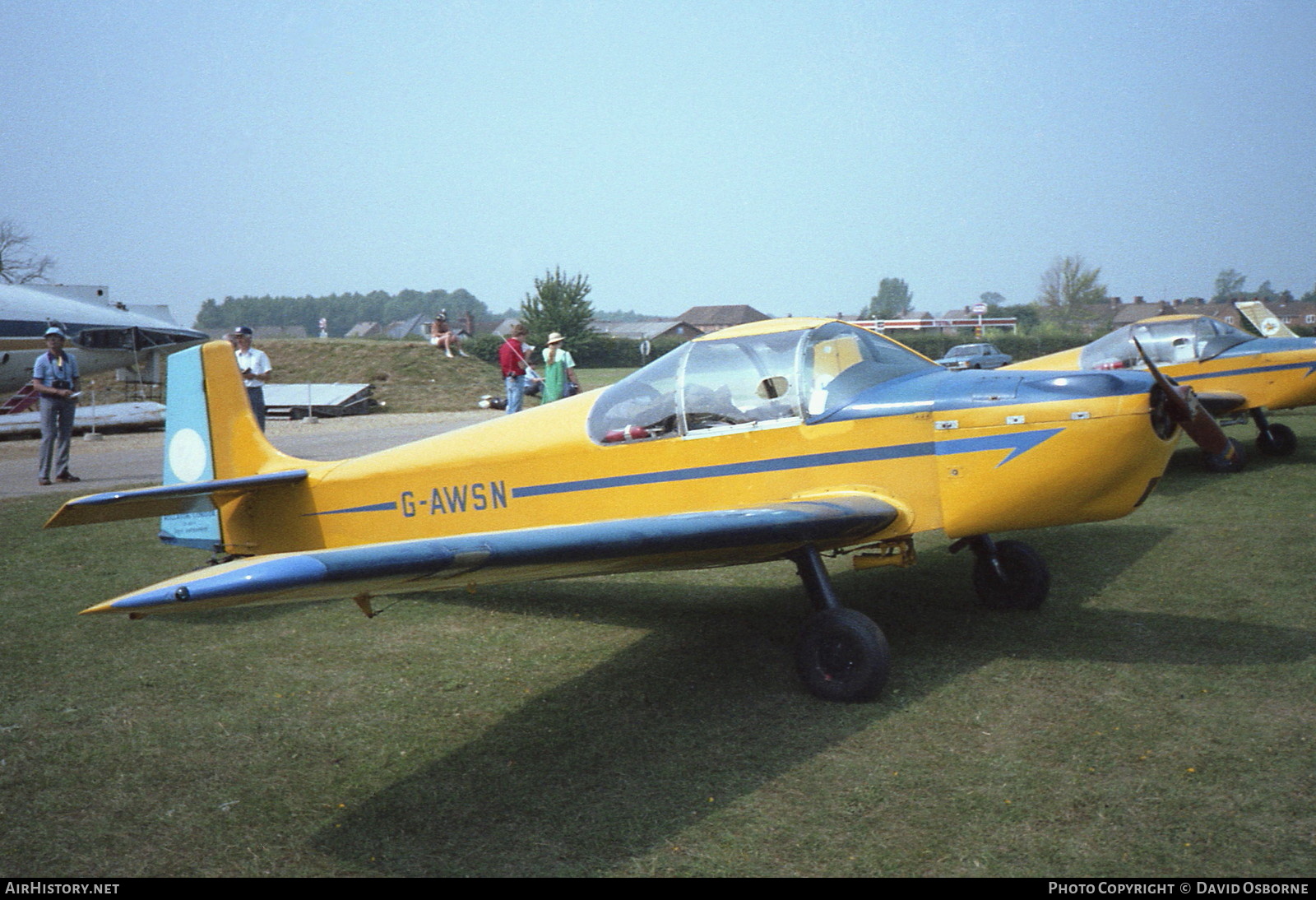 Aircraft Photo of G-AWSN | Druine D-62B Condor | AirHistory.net #728460