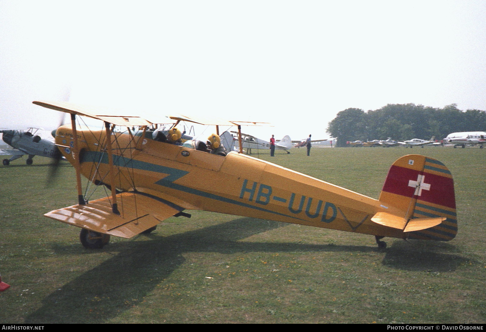 Aircraft Photo of HB-UUD | Dornier Bü-131B Jungmann | AirHistory.net #728465
