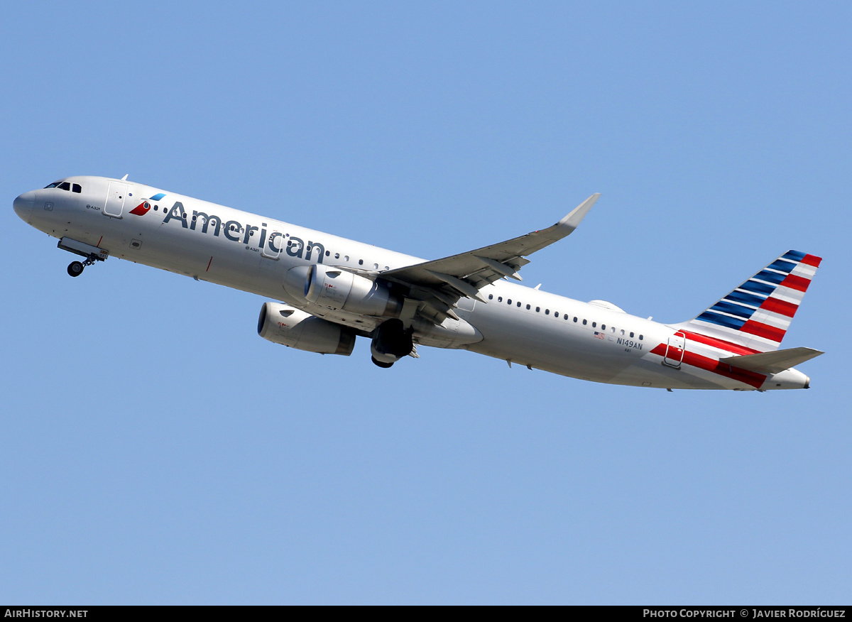 Aircraft Photo of N149AN | Airbus A321-231 | American Airlines | AirHistory.net #728485