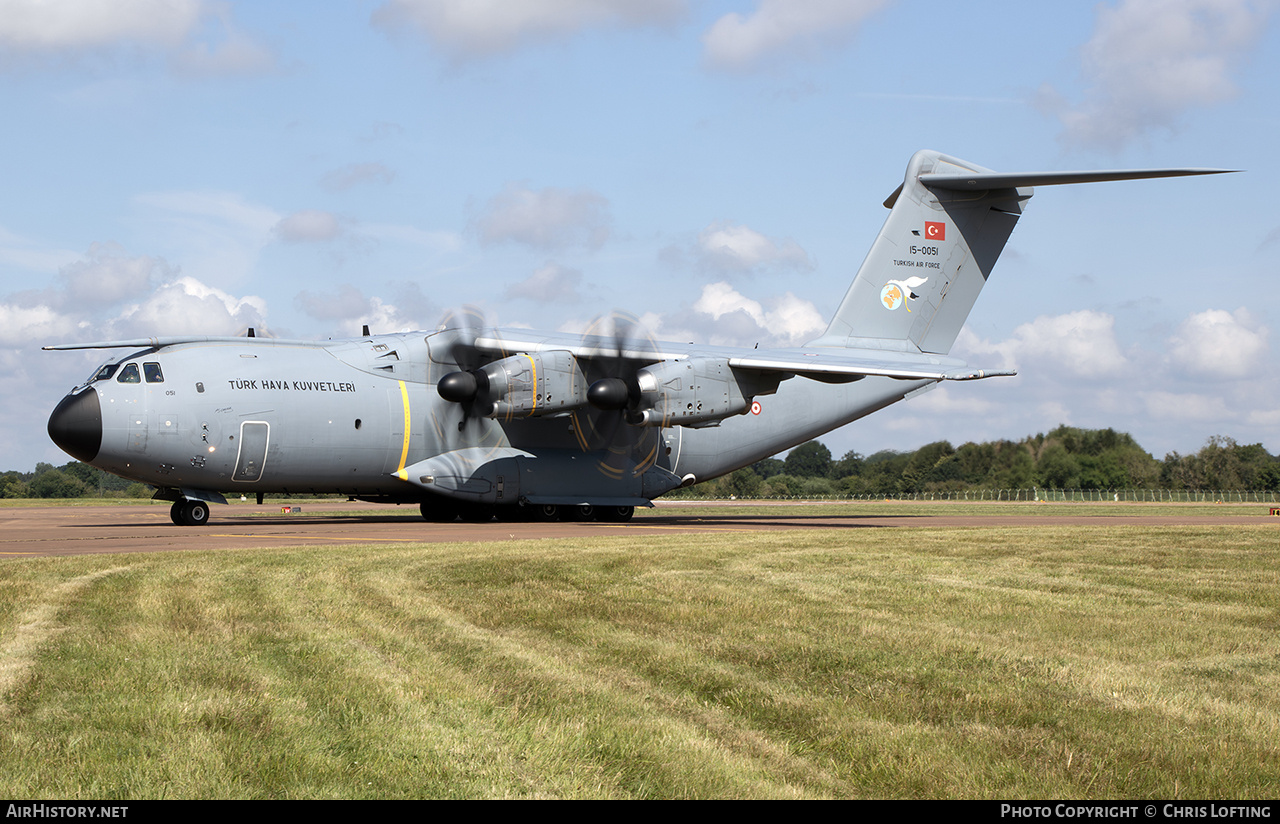 Aircraft Photo of 15-0051 | Airbus A400M Atlas | Turkey - Air Force | AirHistory.net #728530