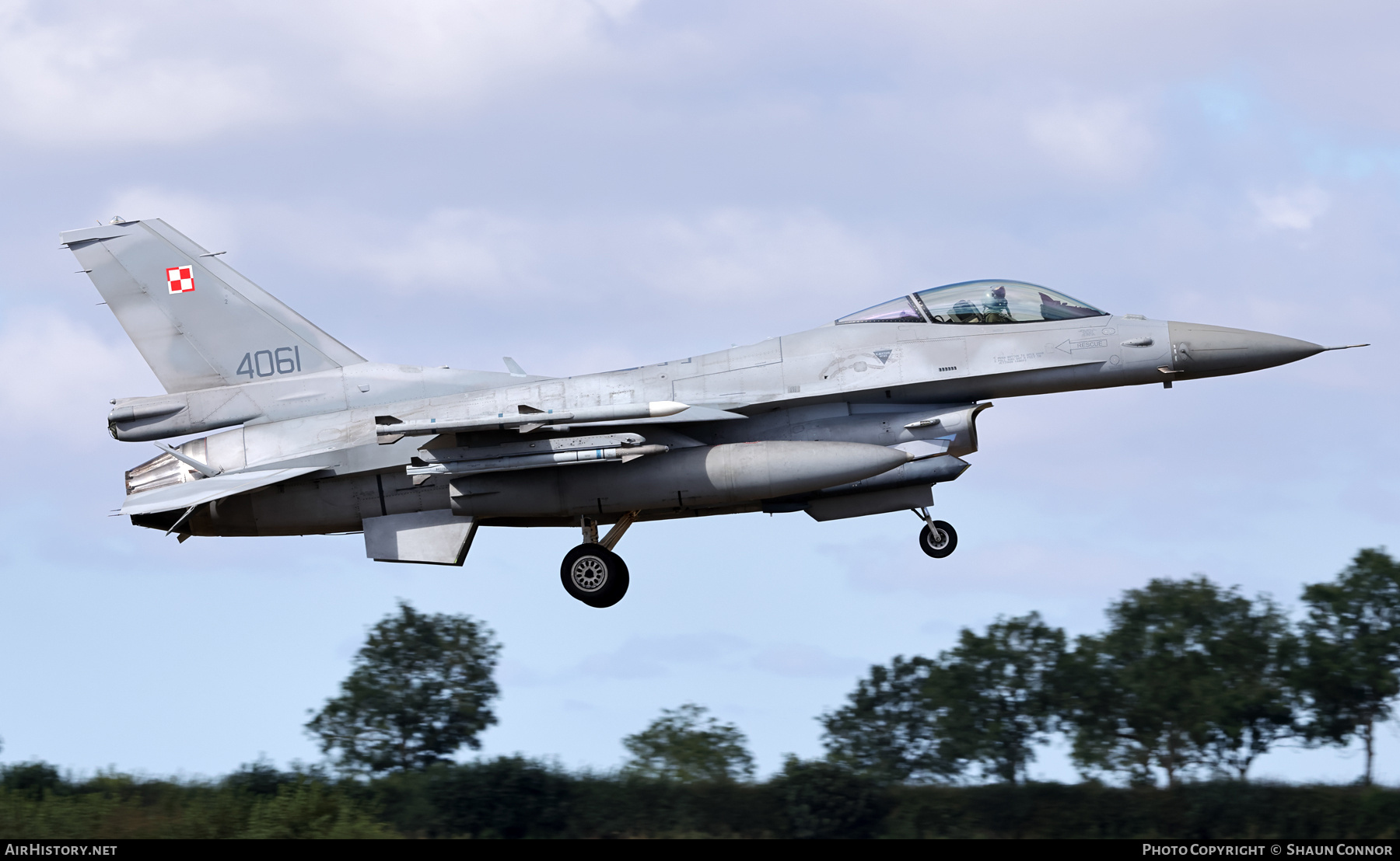 Aircraft Photo of 4061 | Lockheed Martin F-16CJ Fighting Falcon | Poland - Air Force | AirHistory.net #728546
