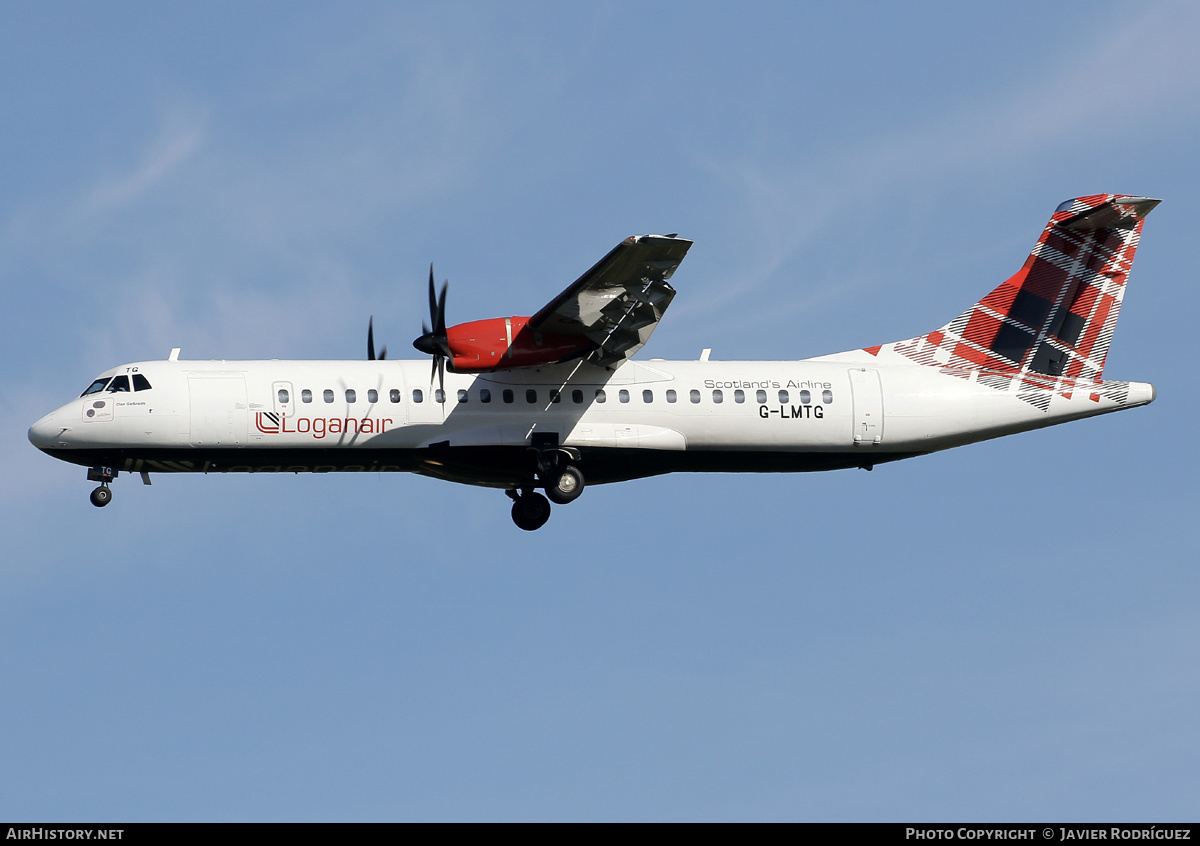 Aircraft Photo of G-LMTG | ATR ATR-72-600 (ATR-72-212A) | Loganair | AirHistory.net #728577
