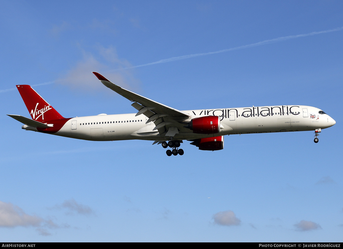 Aircraft Photo of G-VJAM | Airbus A350-1041 | Virgin Atlantic Airways | AirHistory.net #728596