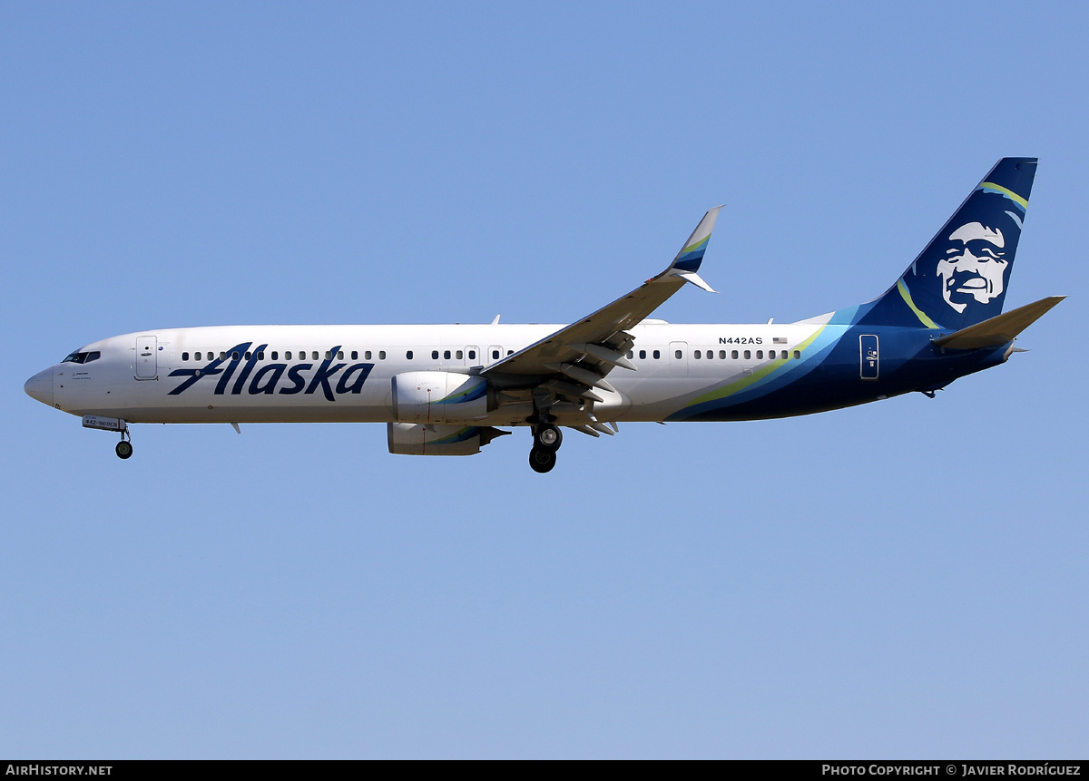Aircraft Photo of N442AS | Boeing 737-990/ER | Alaska Airlines | AirHistory.net #728601