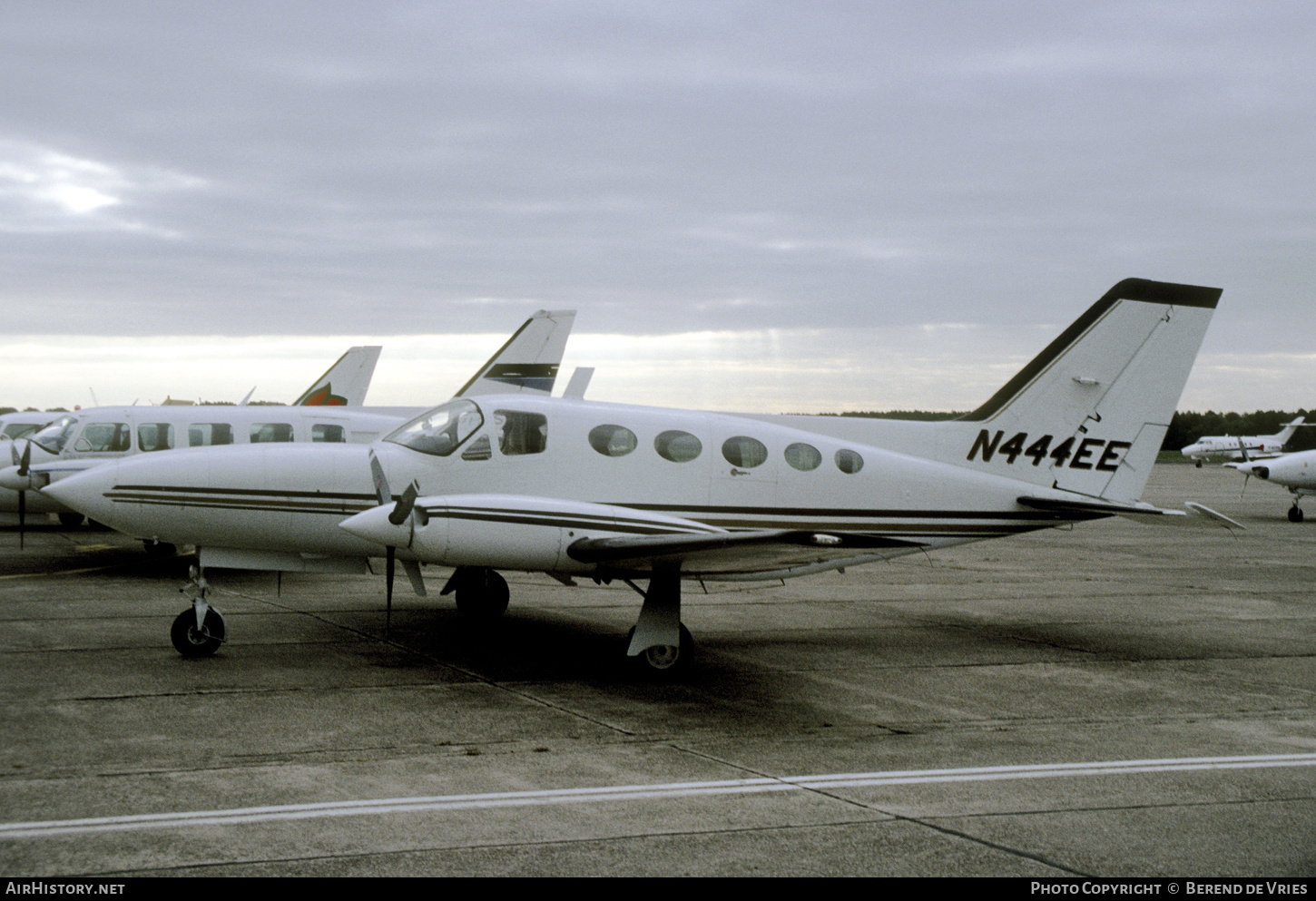 Aircraft Photo of N444EE | Cessna 414A Chancellor | AirHistory.net #728621