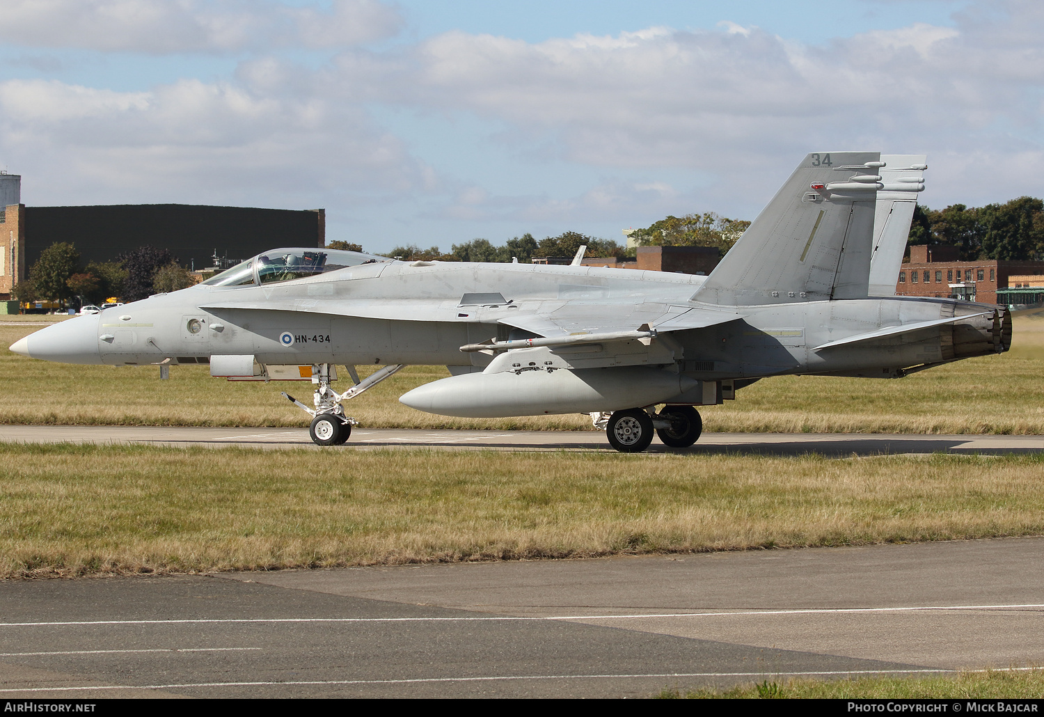 Aircraft Photo of HN-434 | McDonnell Douglas F/A-18C Hornet | Finland - Air Force | AirHistory.net #728629