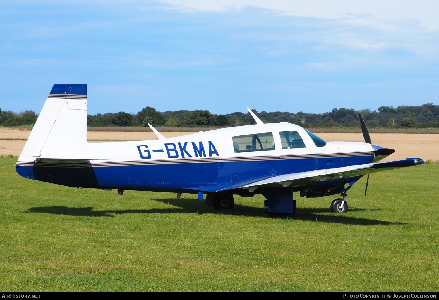 Aircraft Photo of G-BKMA | Mooney M-20J | AirHistory.net #728634