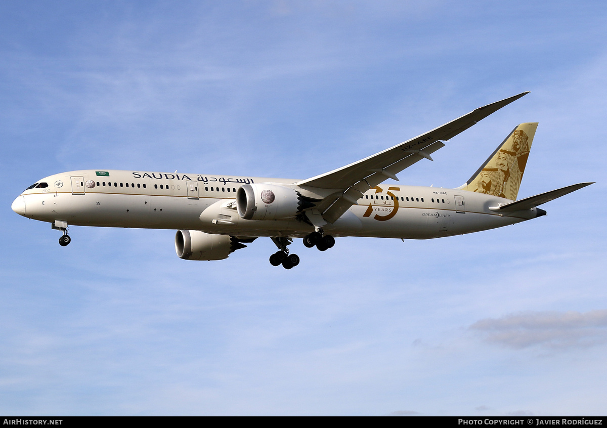Aircraft Photo of HZ-ARE | Boeing 787-9 Dreamliner | Saudia - Saudi Arabian Airlines | AirHistory.net #728666