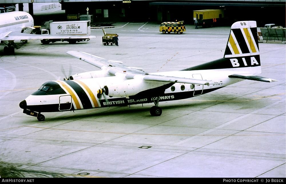 Aircraft Photo of G-BEBB | Handley Page HPR-7 Herald 214 | British Island Airways - BIA | AirHistory.net #728674