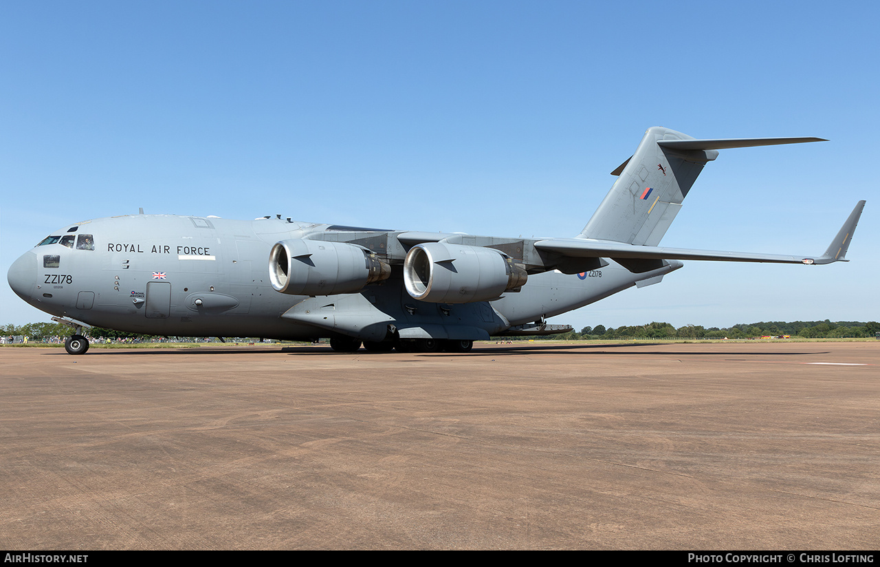 Aircraft Photo of ZZ178 | Boeing C-17A Globemaster III | UK - Air Force | AirHistory.net #728691