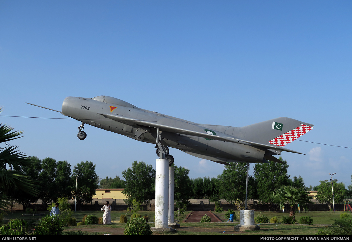 Aircraft Photo of 7703 | Shenyang F-6 | Pakistan - Air Force | AirHistory.net #728705