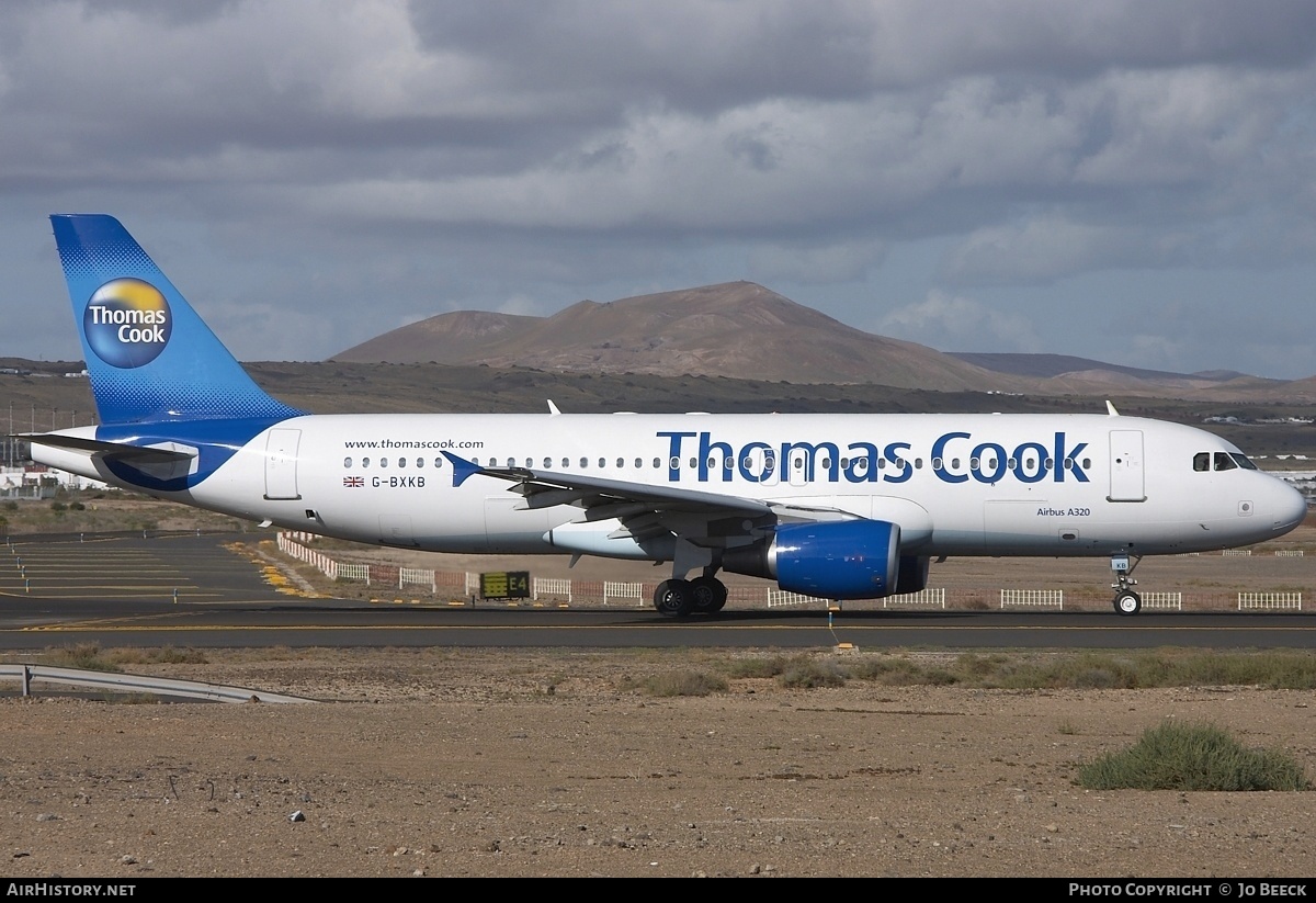 Aircraft Photo of G-BXKB | Airbus A320-214 | Thomas Cook Airlines | AirHistory.net #728712