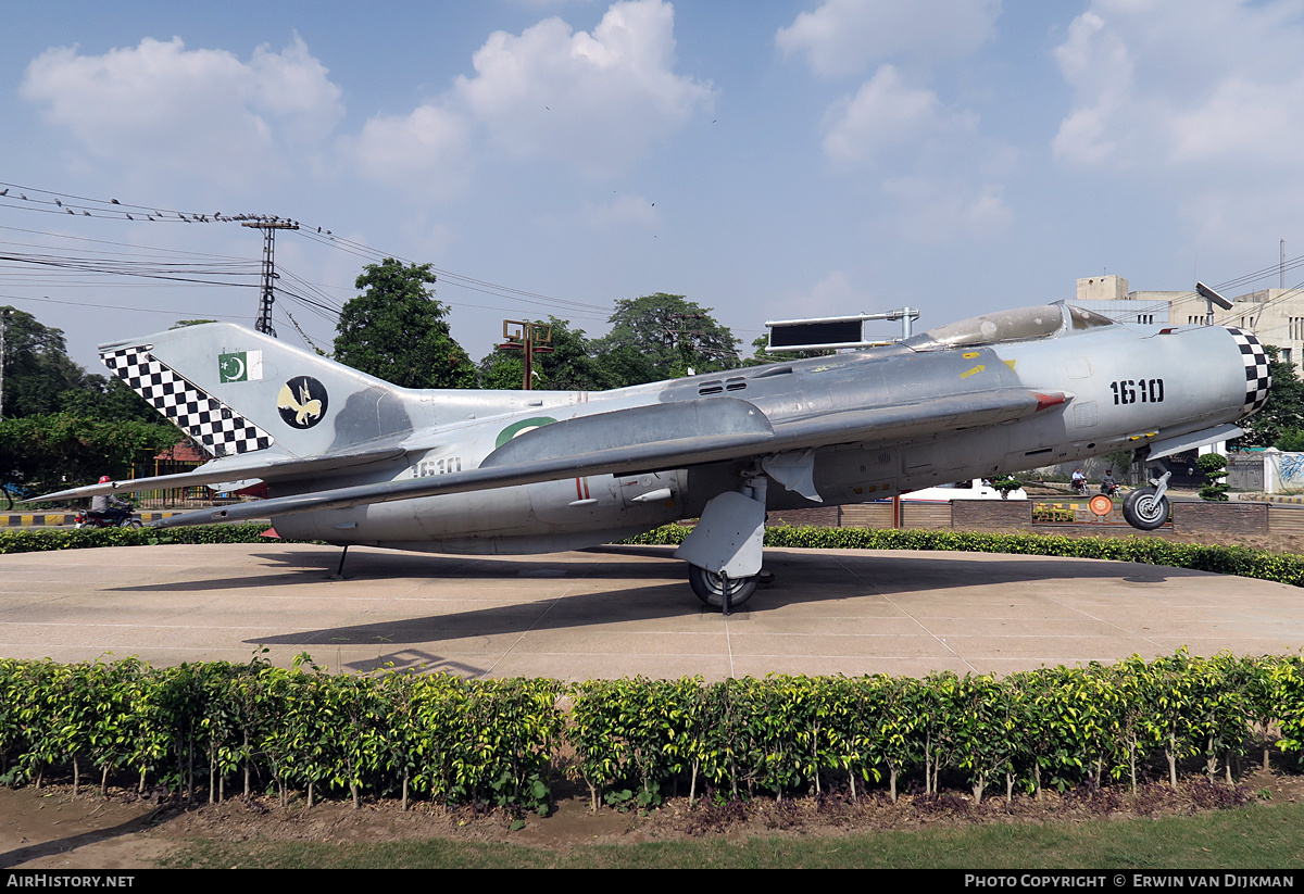 Aircraft Photo of 1610 | Shenyang F-6 | Pakistan - Air Force | AirHistory.net #728713