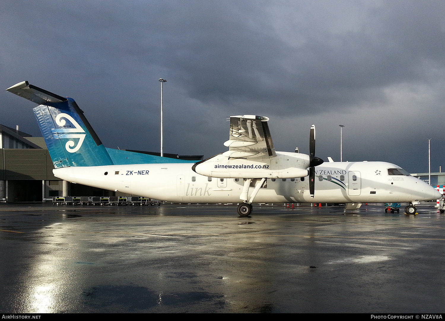 Aircraft Photo of ZK-NER | Bombardier DHC-8-311Q Dash 8 | Air New Zealand Link | AirHistory.net #728725