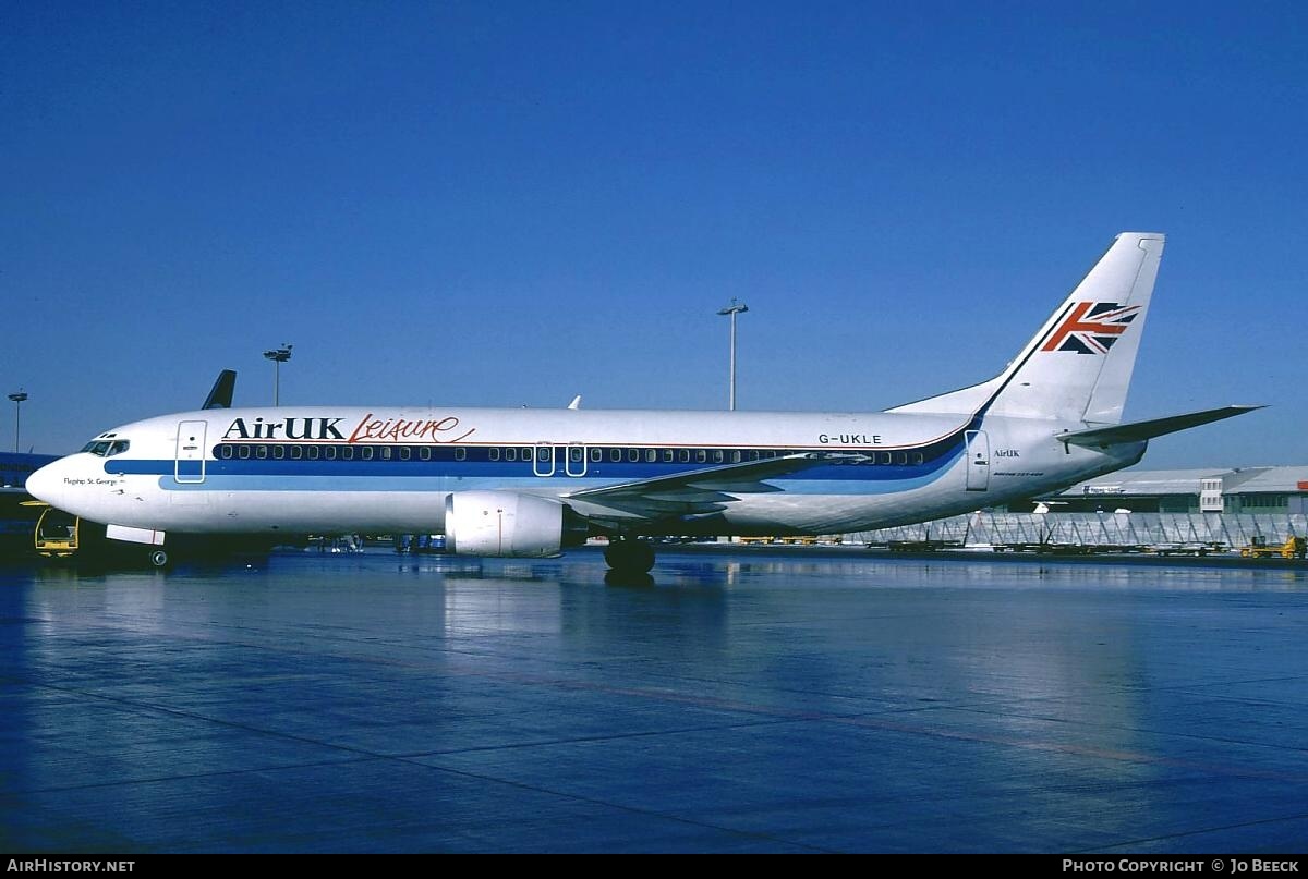 Aircraft Photo of G-UKLE | Boeing 737-4Y0 | Air UK Leisure | AirHistory.net #728726