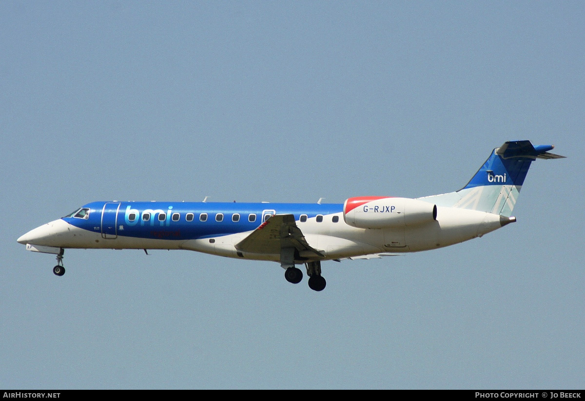 Aircraft Photo of G-RJXP | Embraer ERJ-135ER (EMB-135ER) | BMI Regional | AirHistory.net #728728