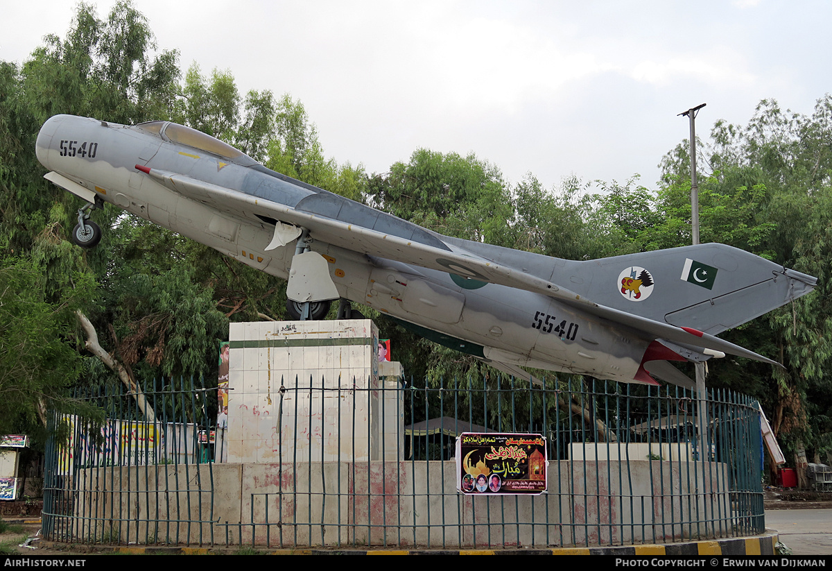 Aircraft Photo of 5540 | Shenyang F-6 | Pakistan - Air Force | AirHistory.net #728729