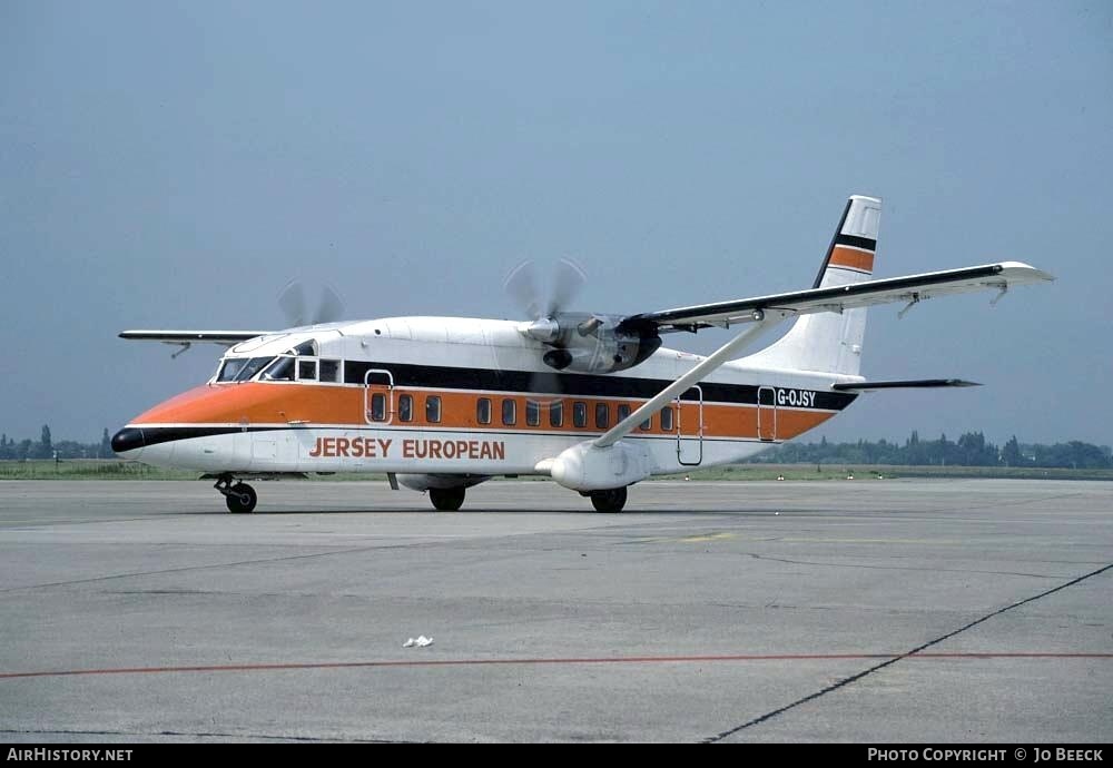 Aircraft Photo of G-OJSY | Short 360-100 | Jersey European Airways | AirHistory.net #728732