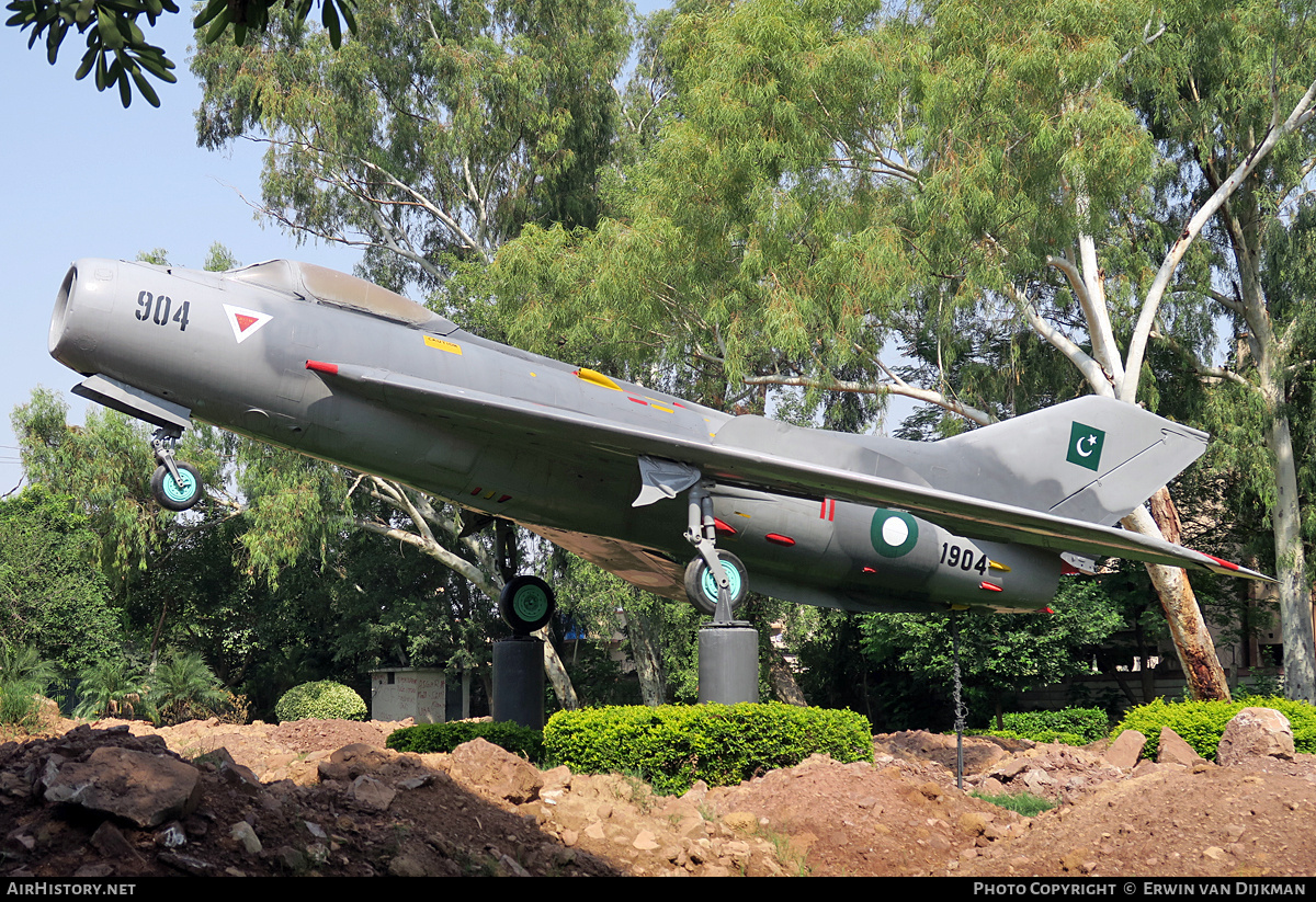 Aircraft Photo of 1904 | Shenyang F-6 | Pakistan - Air Force | AirHistory.net #728733