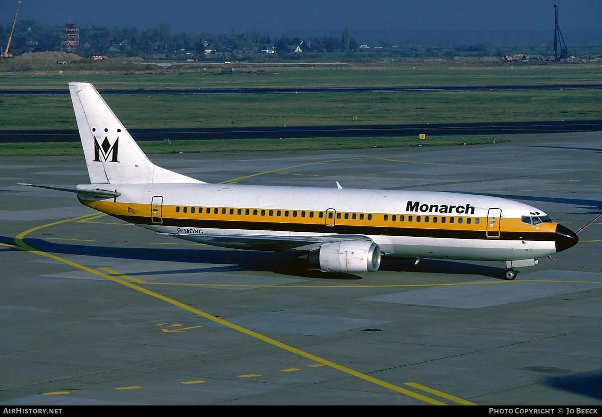 Aircraft Photo of G-MONG | Boeing 737-3Y0 | Monarch Airlines | AirHistory.net #728742