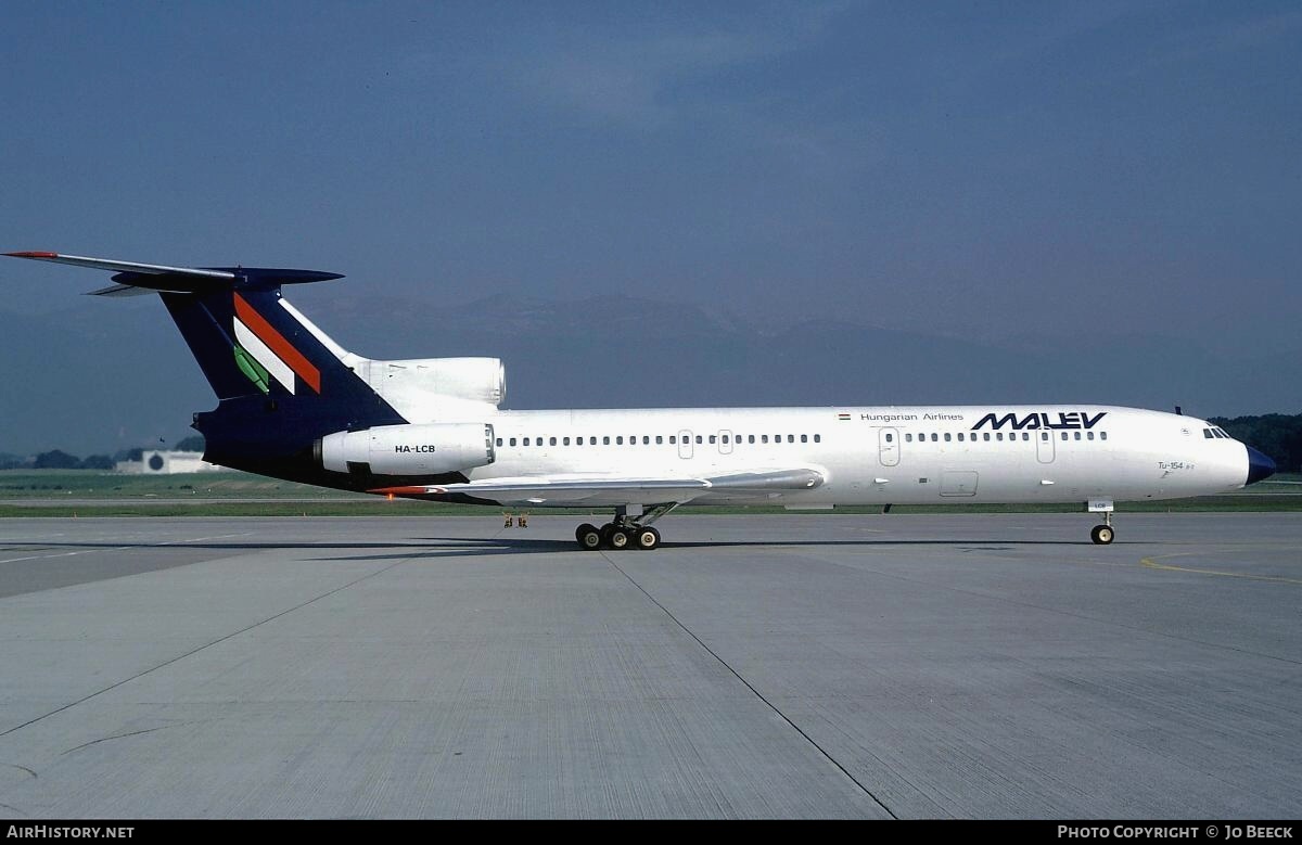 Aircraft Photo of HA-LCB | Tupolev Tu-154B-2 | Malév - Hungarian Airlines | AirHistory.net #728746