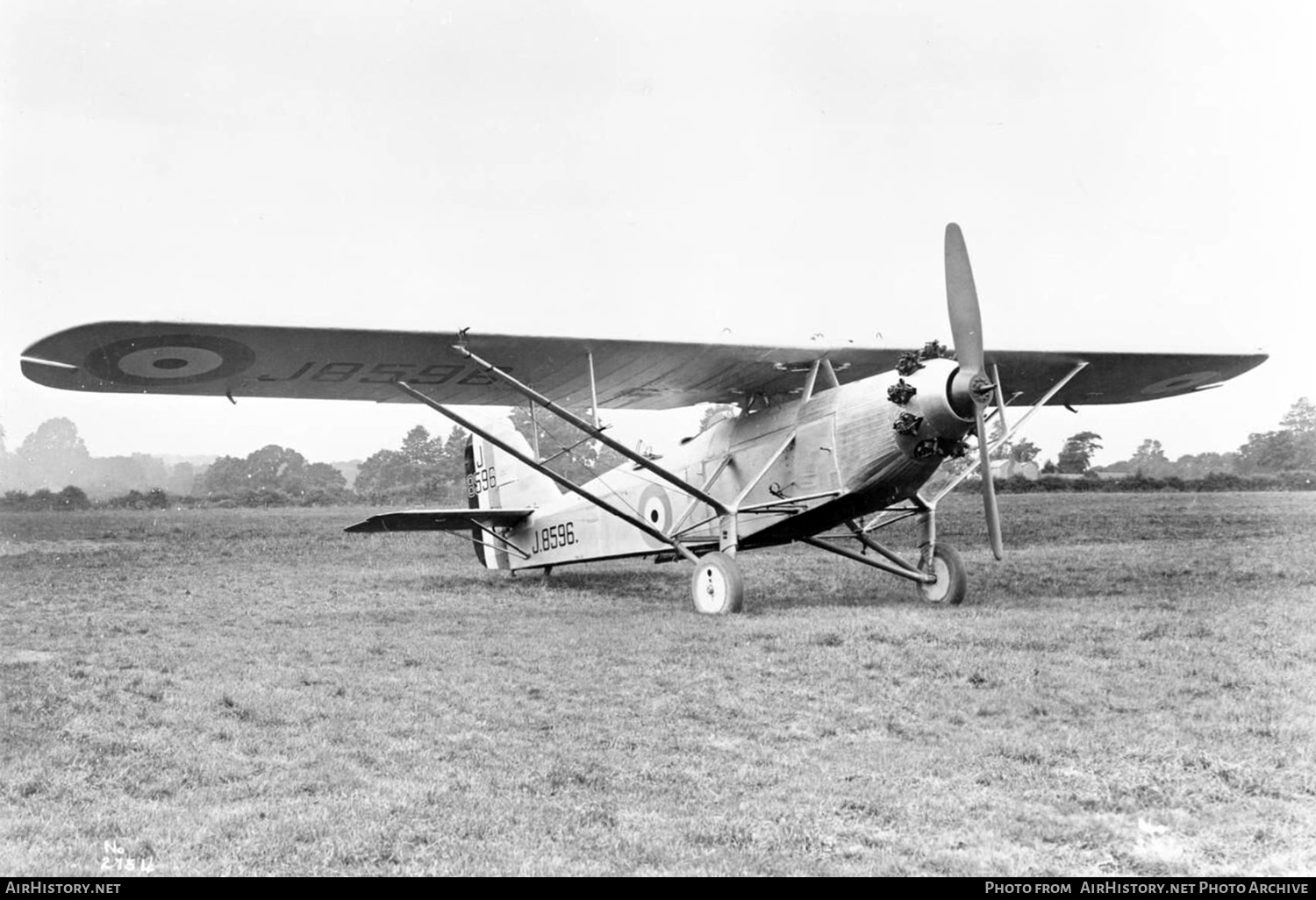 Aircraft Photo of J8596 | Westland Witch | UK - Air Force | AirHistory.net #728762