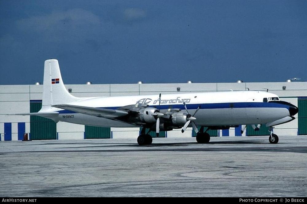 Aircraft Photo of HI-599CT | Douglas DC-7C(F) | Aerochago | AirHistory.net #728767