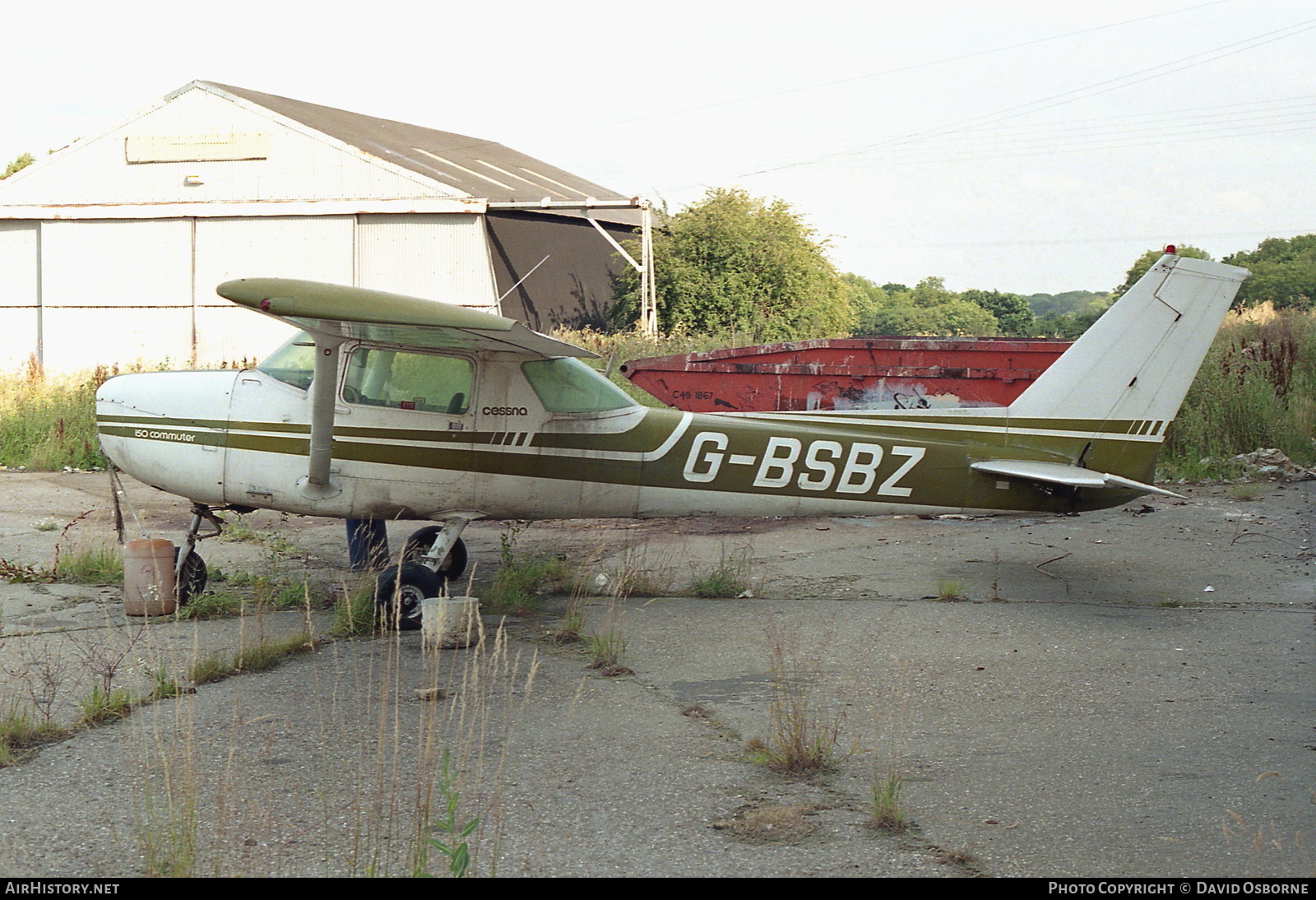 Aircraft Photo of G-BSBZ | Cessna 150M | AirHistory.net #728773
