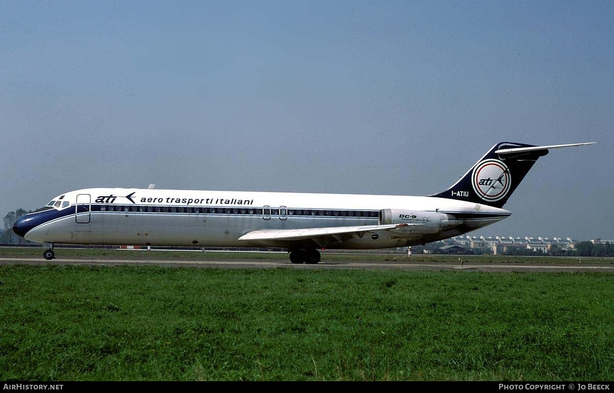 Aircraft Photo of I-ATIU | McDonnell Douglas DC-9-32 | ATI - Aero Trasporti Italiani | AirHistory.net #728797