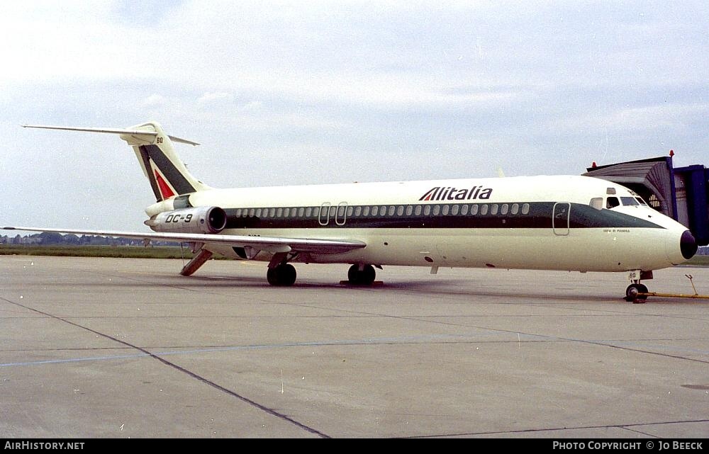 Aircraft Photo of I-DIBQ | McDonnell Douglas DC-9-32 | Alitalia | AirHistory.net #728798