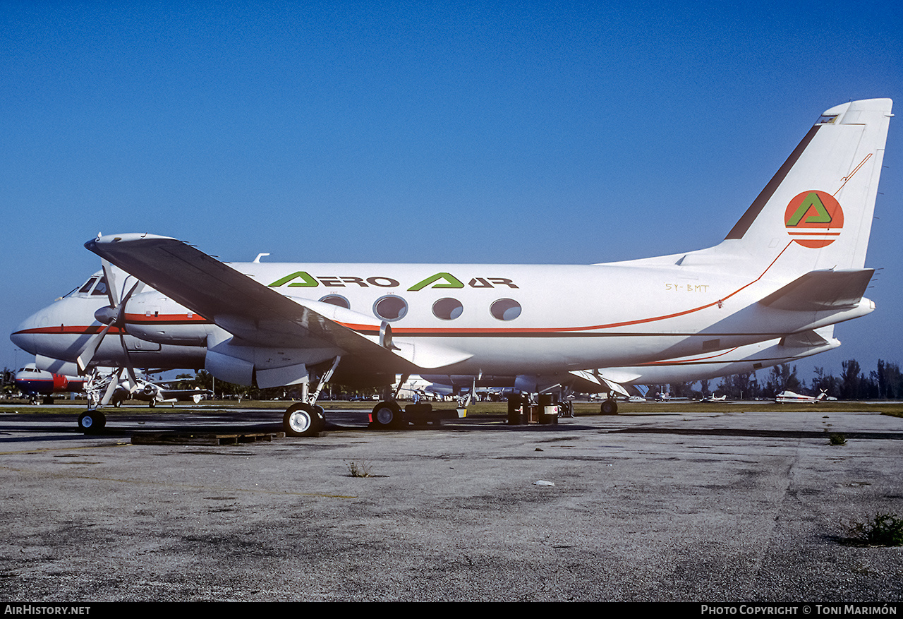 Aircraft Photo of 5Y-BMT | Grumman G-159 Gulfstream I | Aero Par | AirHistory.net #728802